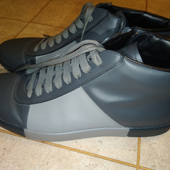 Authentic Men's Prada Leather Shoes 4T3023 - Picture 7 of 11